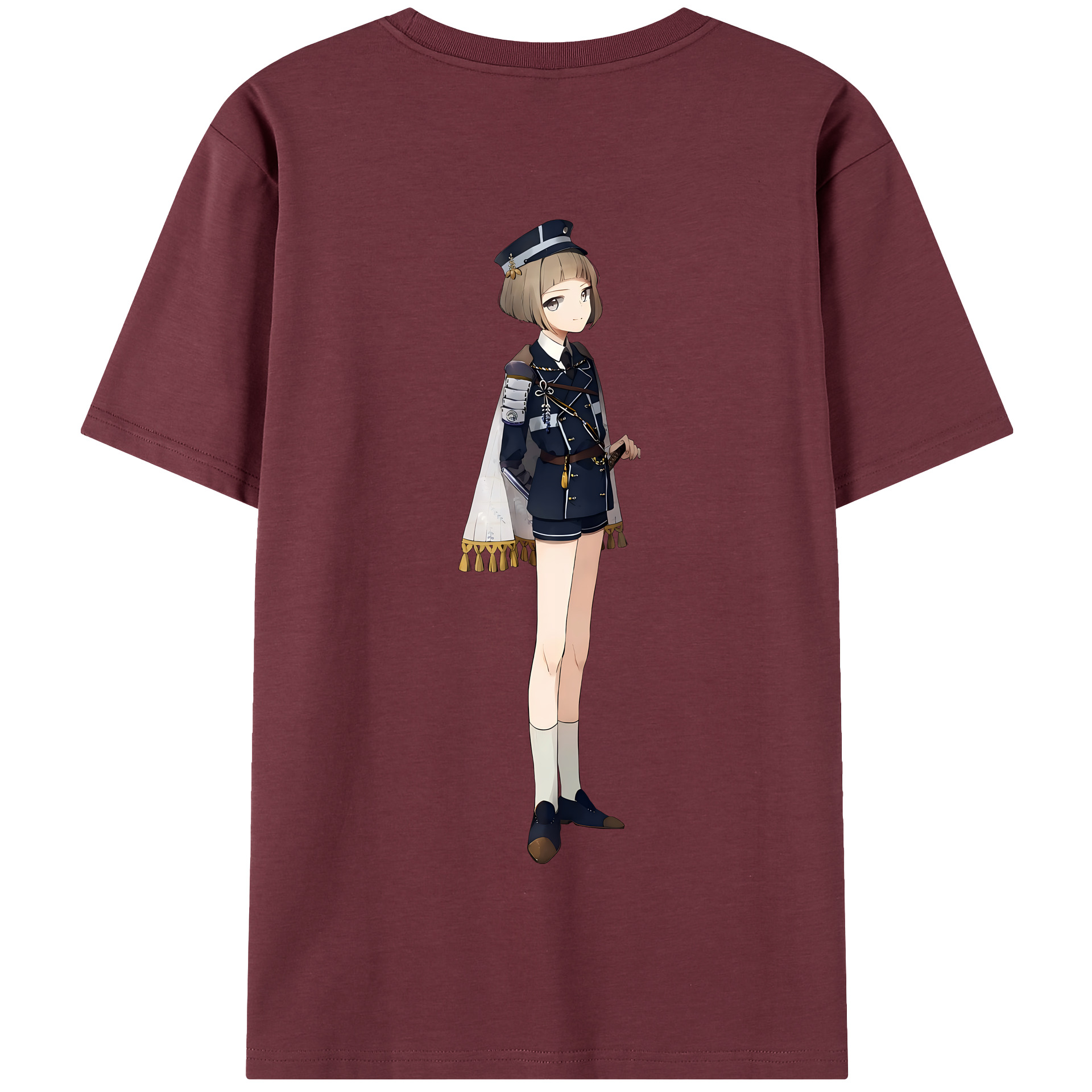 （画像用） 刀剣乱舞 Touken Ranbu 綿100％半袖Tシャツ（背面プリント）